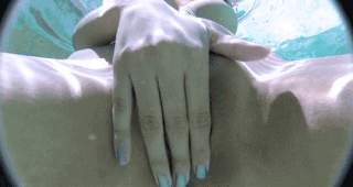 Underwater pussy gif